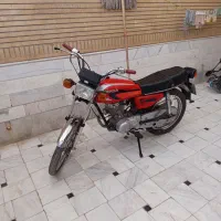 موتور هندا125مدل89برندباختر پلاک ملی بنام