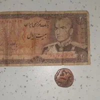 سکه قدیمی و اسکناس شاهی