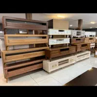 میز تلویزیون مدرن شیک لبه گرد