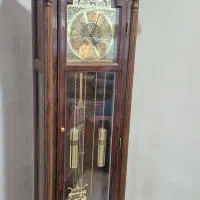 ساعت ایستاده تمام چوب راش