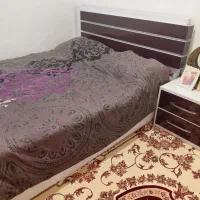 تخت دونفره همراه با تشک طبی