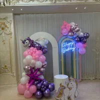 دکور بادکنک آرایی و گل آرایی