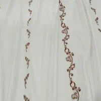 پرده حریر با آستر