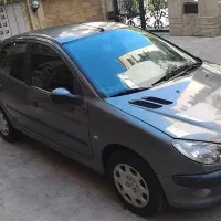 پژو 206 تیپ 3 مدل ۸۴ خاکستری بدون آفناب سوختگی