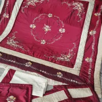 روتختی روبان دوزی و ملیله دوزی شده