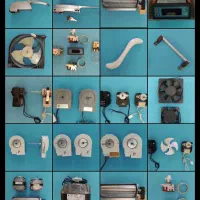 اهرم دستگیره یخچال،قاب فن،ترموستات،المنت،تایمر رله