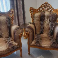 مبل ۹ نفره استیل ومبل راحتی