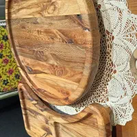ست ظرف دوتکه چوبی