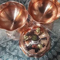 پیاله مس سه پایه برنجی نانو