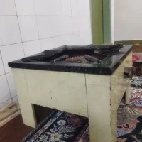 اجاق گاز تک شعله جنس زخیم قدیمی