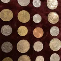 تعدادی سکه کلکسیونی خارجی