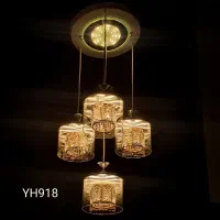 لوستر ۴ تیکه وارداتی