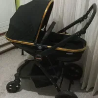 کالسکه دلیجان مدل هیرو پلاس بدنه طلایی