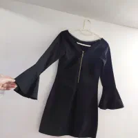 شومیز مشکی مجلسی نو