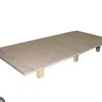 کف تختی یک نفره چوبی