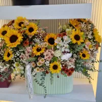 انواع باکس گل تولد تبریک