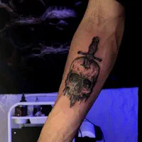 اجرای تخصصی تتوی بدن + آموزش اصولی