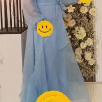 لباس مجلسی آبی مناسب بله برون و مجالس