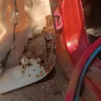 صافکاری جوشکاری شاسی اهن کشی تقویت شاسی