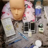 وسایل کاشت مژه بدون استفاده