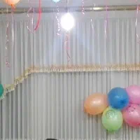پرده حریر با تاج حریر