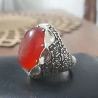 رکاب نقره عقیق