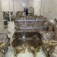 مبلمان استیل سلطنتی درحد نو ۹ نفره درحد