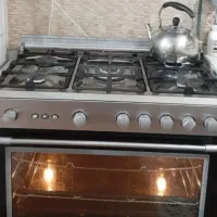 فر گاز اسنوا تمام‌استیل فردار دو جوجه گردان
