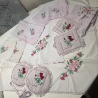 ست گلدوزی اشپزخانه عروس ۱۳ تکه