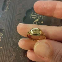 انگشتر باستانی آبکاری طلا شده