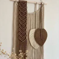 دیوارکوب مکرومه