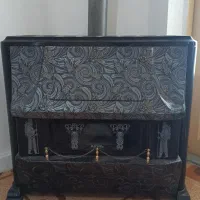 بخاری گازی بسیار شیک طرح شومینه