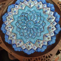 حراج بشقاب میناکاری
