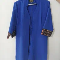 مانتو دخترانه آبی
