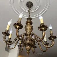 لوستر برنز قدیمی ۵۰ ساله