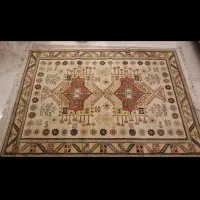 فرش ماشینی ۶ متری کرم