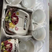سرویس صبحانه خوری  بسیار زیبا شش نفره