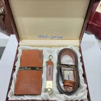 ست کیف کمربند جاکارتی چرم اصل طبیعی فقط۳/۹۸۰