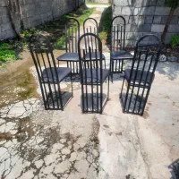 ۶عدد صندلی فرفروژه