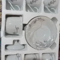 ست ۶نفره  فنجان و نعلبکی چینی