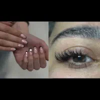 اکستنشن مژه و کاشت ناخن