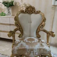 مبلمان ۷نفره دسته ها نیازمند رنگ