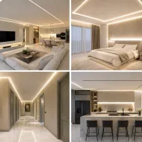 نصب لاین نوری حرفه ای