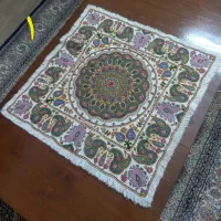 رومیزی پته   نیم بقچه هنر دست