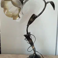 چراغ خواب آهنی قدیمی سالم