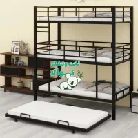 تخت خواب ۳سه طبقه مهماندار تمام فلز کوالا