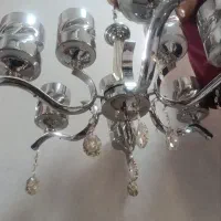لوستر 6 شاخه به همراه دیوار کوب نو