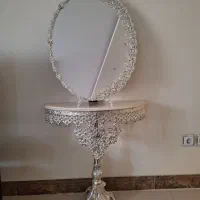 آینه و شمدانی  نقره