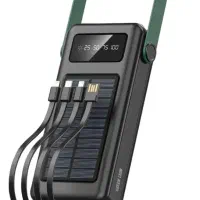 پاوربانک Green Line Solar Max ظرفیت واقعی 30000mAh