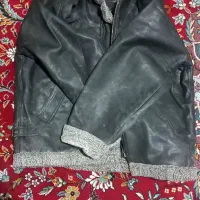 کاپشن چرم